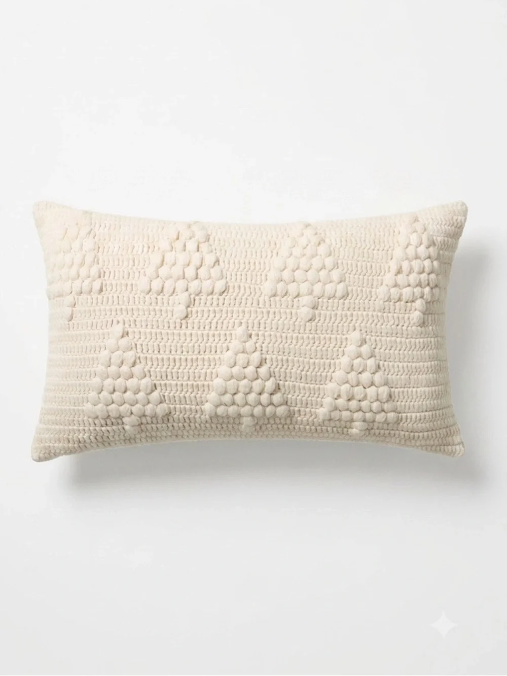 NWT Joon Loloi Marley Ivory Winter Tree Lumbar Pillow Cover 16x26 Accent